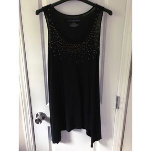 STRETCHY BEADED TANK TOP